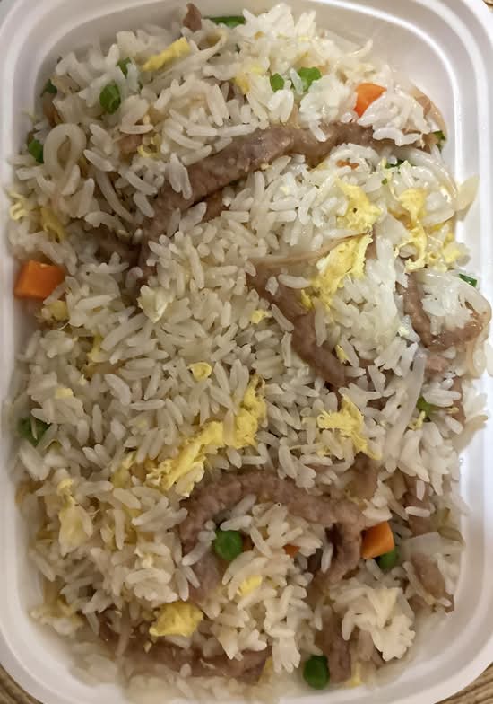 牛炒饭 Beef fried rice