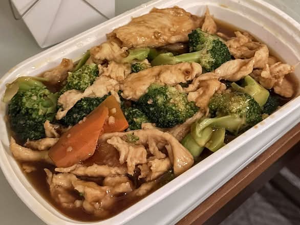 芥兰鸡 chicken broccoli