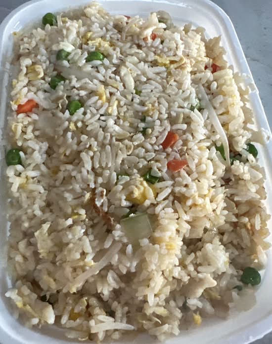 鸡炒饭 chicken fried rice