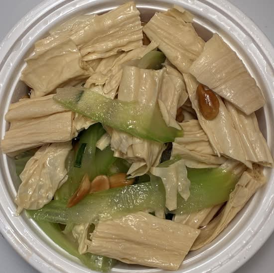 香芹腐竹 Chinese Celery Dried Tofu