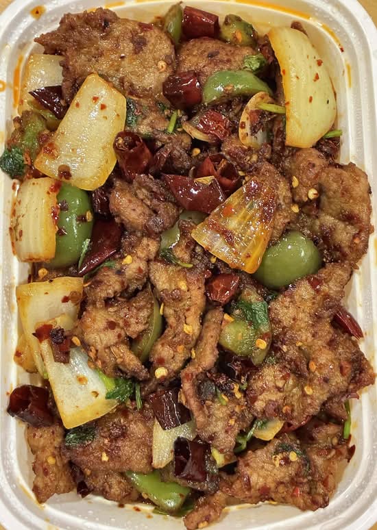 孜然牛肉 cumin beef