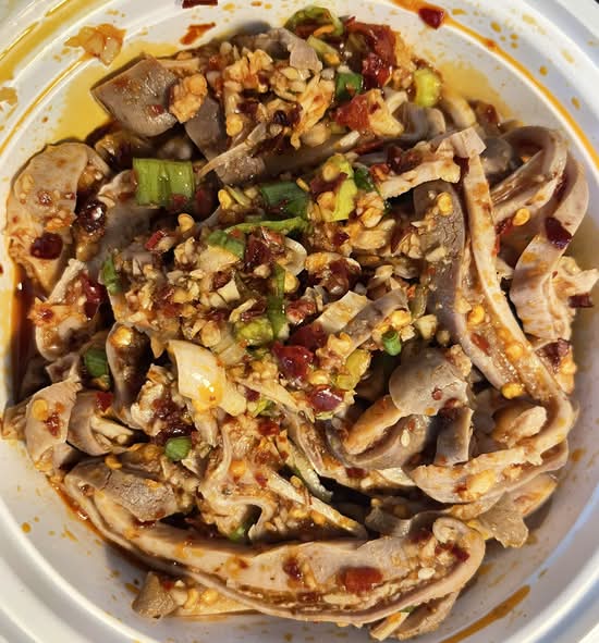 红油肚丝 Pork Tripe in Chili Sauce