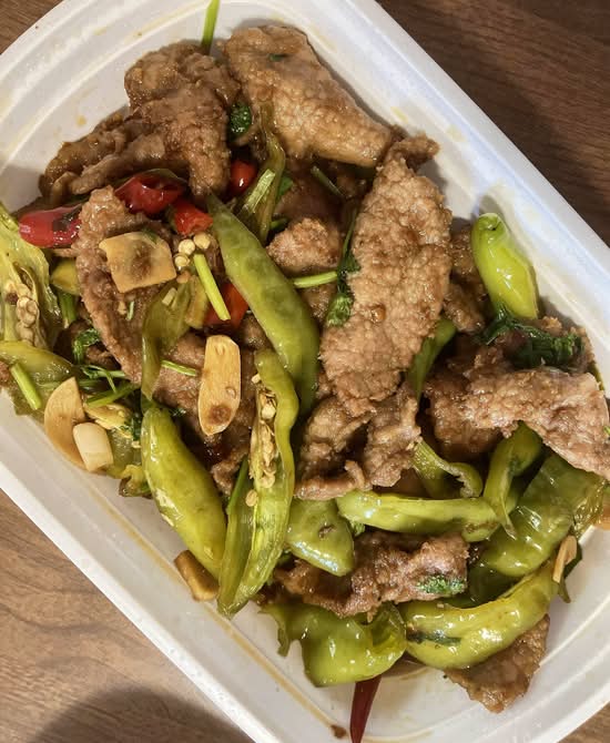 小炒嫩牛肉 Special Sliced Beef