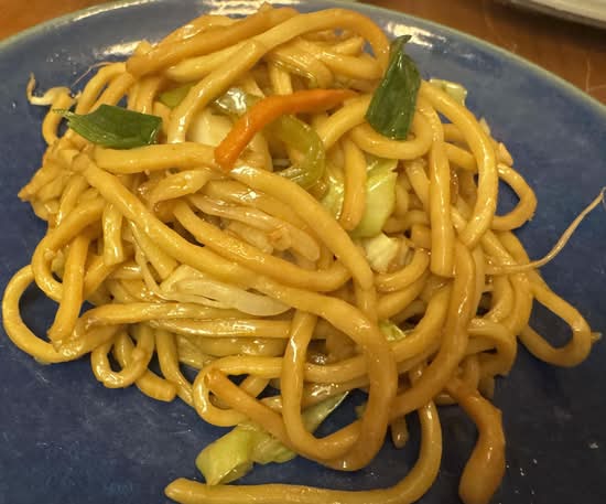 菜炒面 veg fried noodles