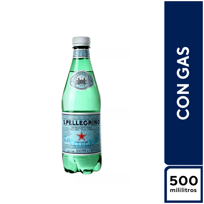 San Pellegrino con Gas 500 ml