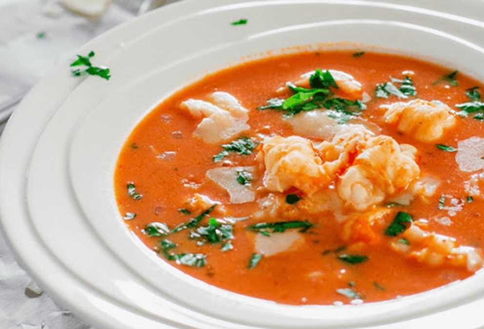 Seafood and Clear Tomato Rasam