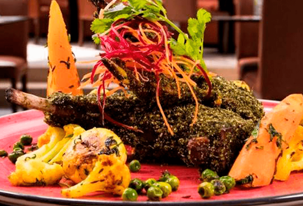 Tandoori Herb Crusted Lamb Rack