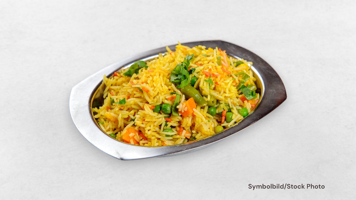 Grüne Erbsen Pulao