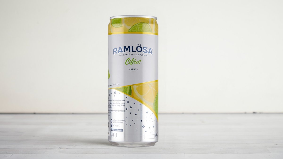 Dansk Vand Ramlösa Citrus 0,25 L Dåse