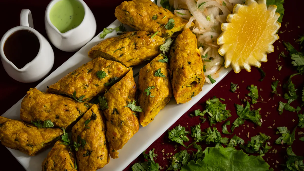 Chicken Seekh kebab