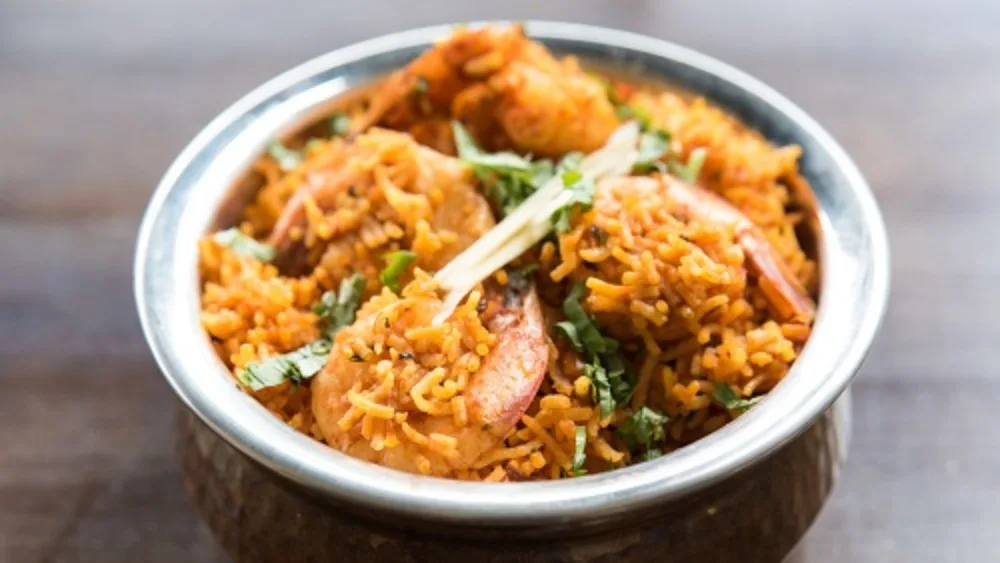 Shrimp Biryani