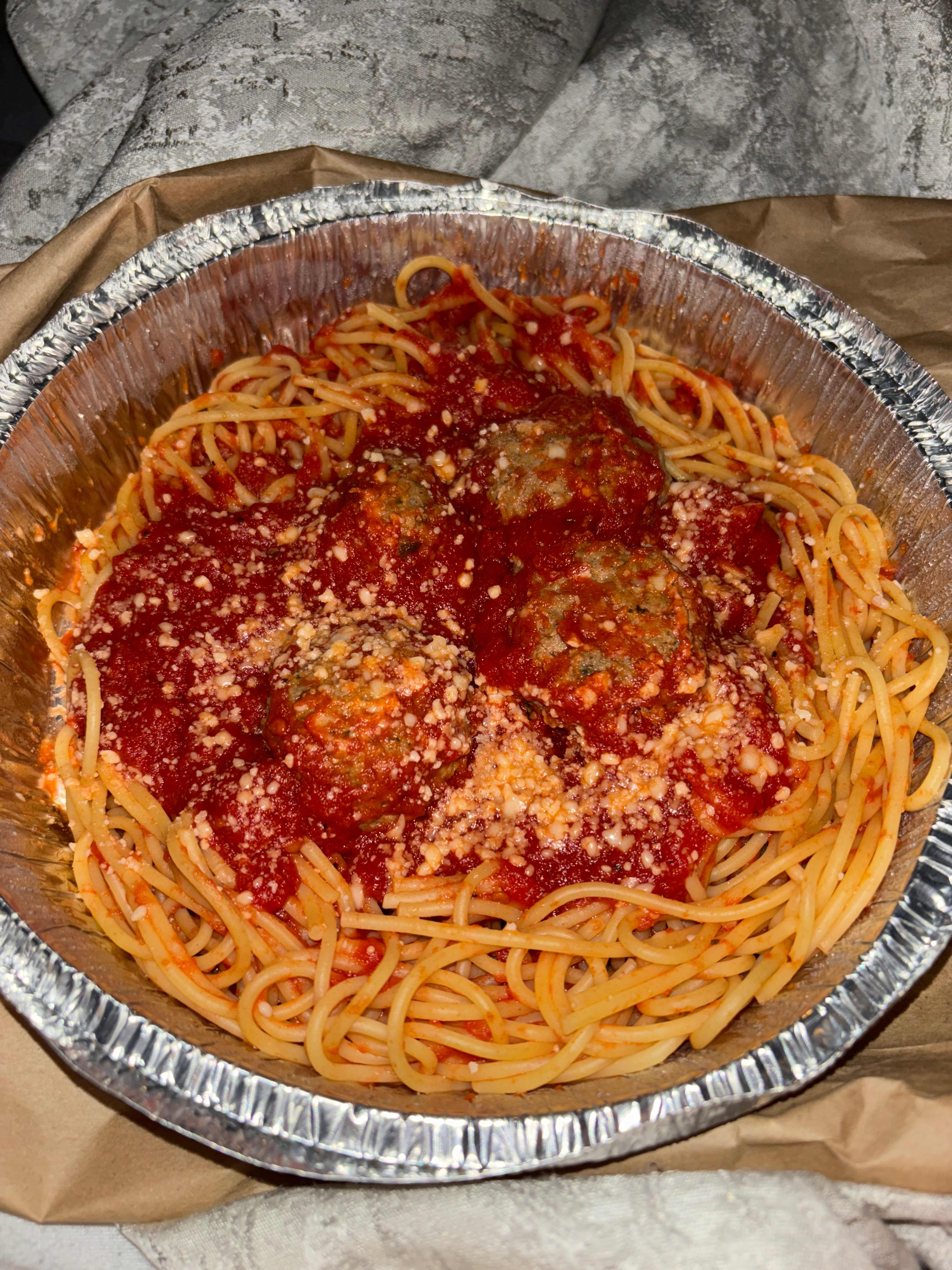 Spaghetti and Meatballs