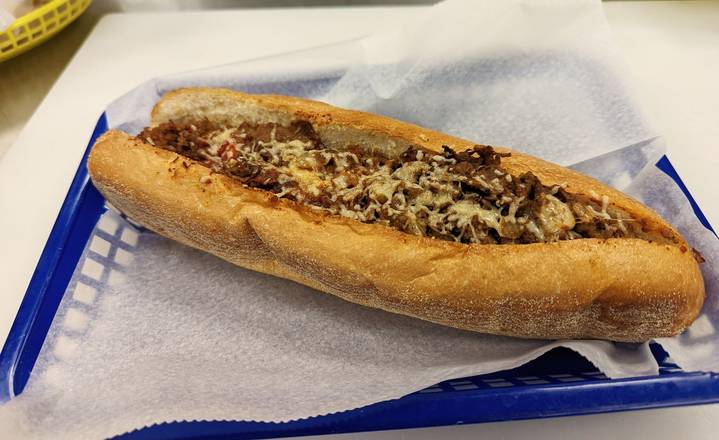 12" Pizza Cheesesteak
