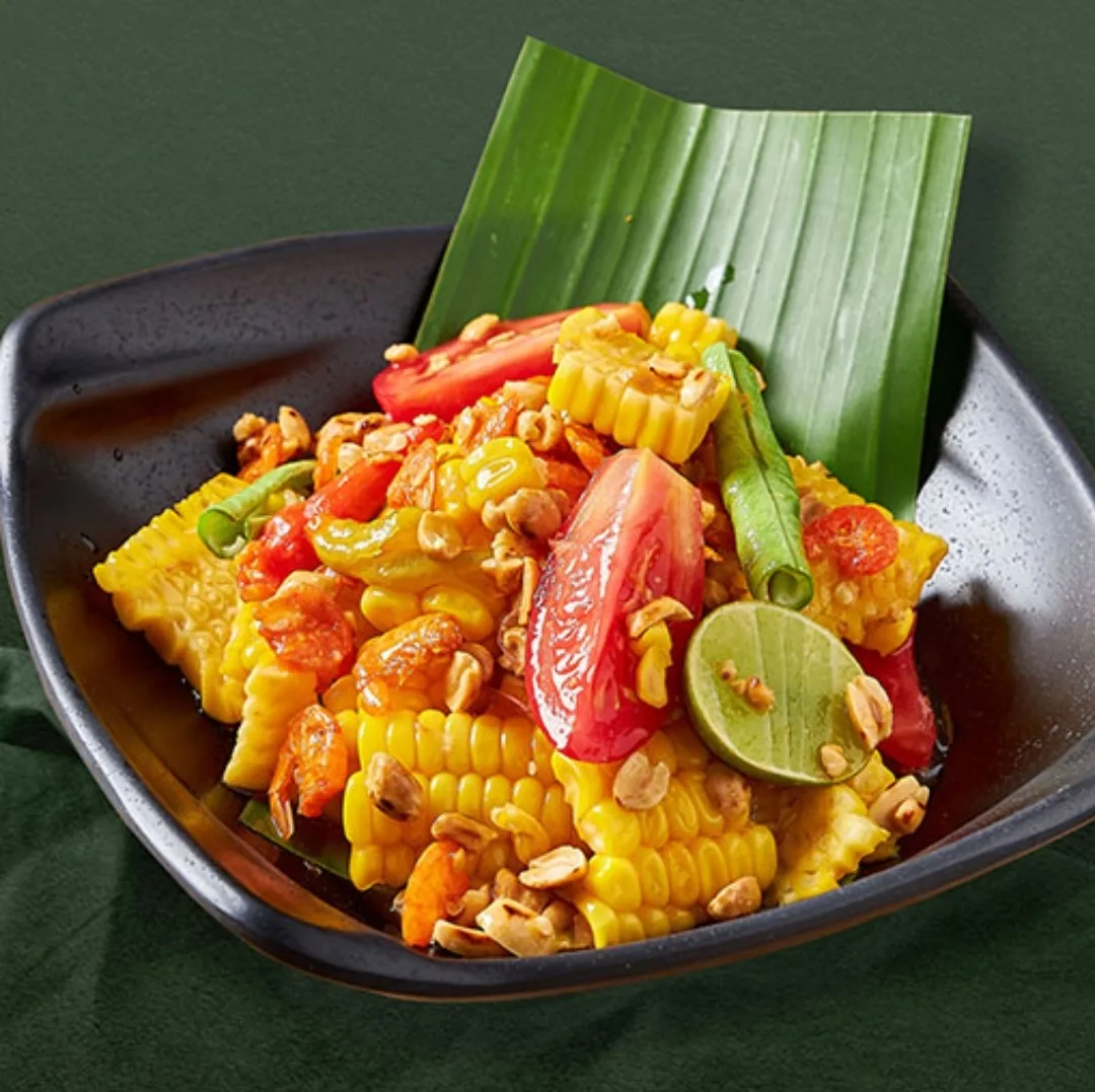 Sweet corn Salad Spicy - Thai Style