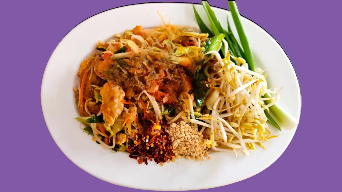 Vegan Pad Thai Glass Noodles