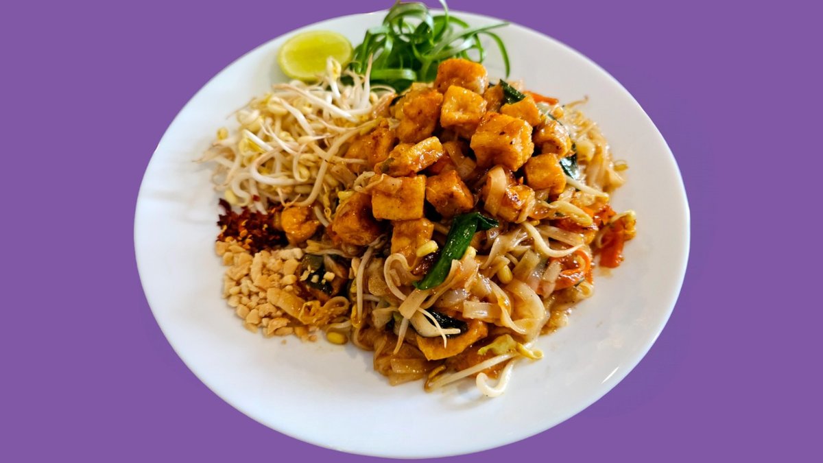 Vegan Stir Fried Glass Noodles (Pad Woonsen)
