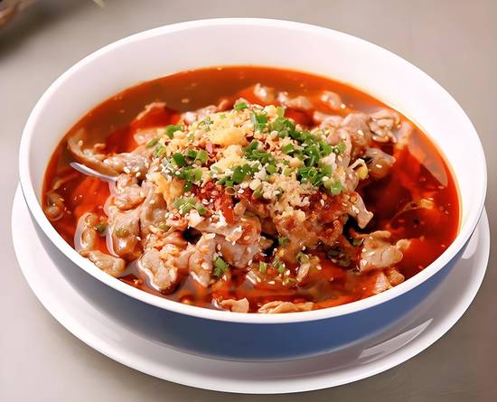 Boiled Beef In Szechuan Style/水煮牛肉