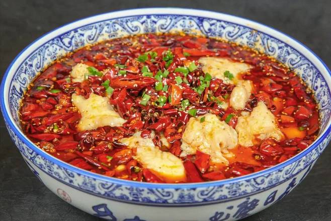 Boiled Fish Fillet In Szechuan Style/水煮鱼片