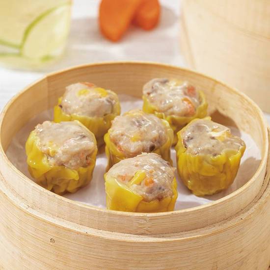 Cantonese Pork ＆ Shrimp Buns/猪肉虾仁烧麦