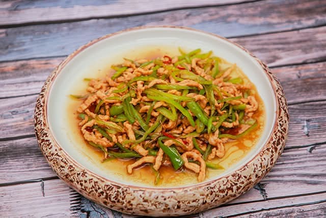 Chili Pepper Sliced Pork/尖椒肉丝