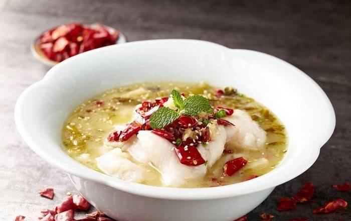 ChongQing Fish Fillet W. Chili Pickled Cabbage/重庆酸菜鱼