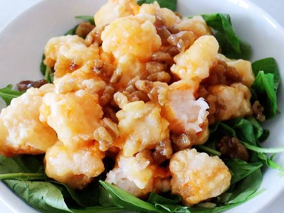 Crispy Shrimp W. Lemon Sauce/味道核桃虾