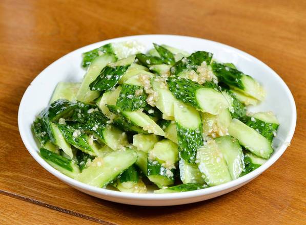 Cucumber Salad W. Garlic Sauce/蒜泥黄瓜