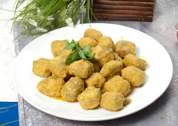 Salted Egg Yolk Tofu/金沙玉子豆腐
