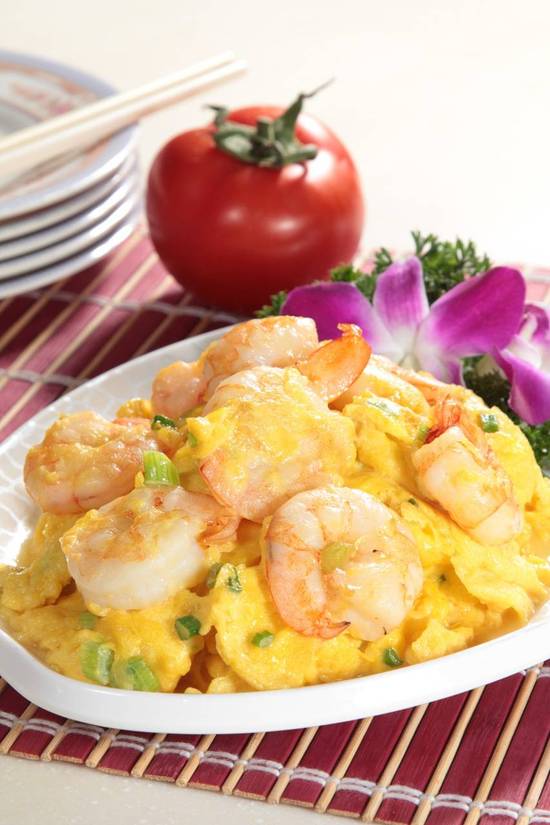 Shrimp W. Scramble Eggs/虾仁滑蛋