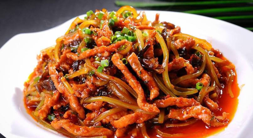 Sliced Pork W. Garlic Sauce/鱼香肉丝