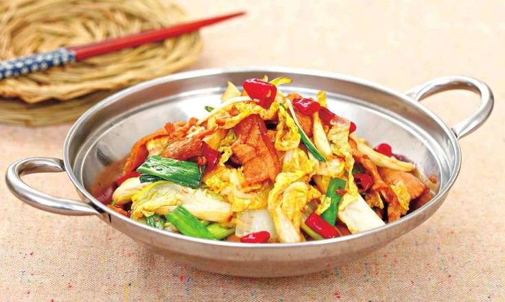 Spicy Dry Pot Baby Cabbage/干锅娃娃菜