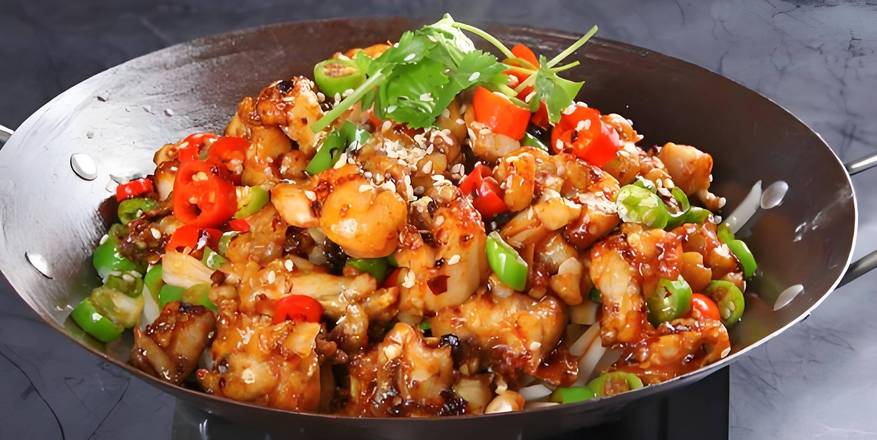 Spicy Dry Pot Bullfrog/干锅牛蛙
