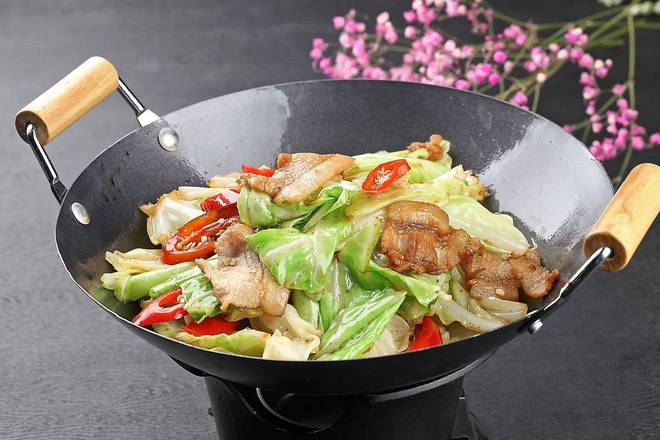 Spicy Dry Pot Cabbage/干锅包菜