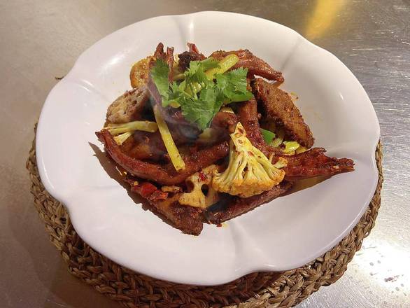 Spicy Dry Pot Duck Feet/干锅鸭爪