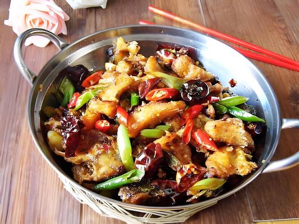 Spicy Dry Pot Fish Fillet/干锅鱼片