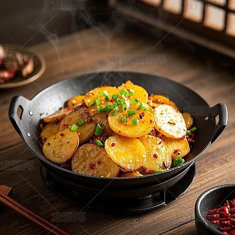 Spicy Dry Pot Potato Sliced/干锅土豆片