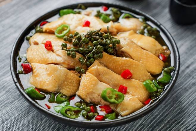 Teng Mei Pepper Chicken/藤椒走地鸡