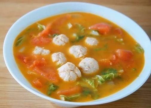 Tomato ＆ Fish Ball Soup/番茄鱼丸汤