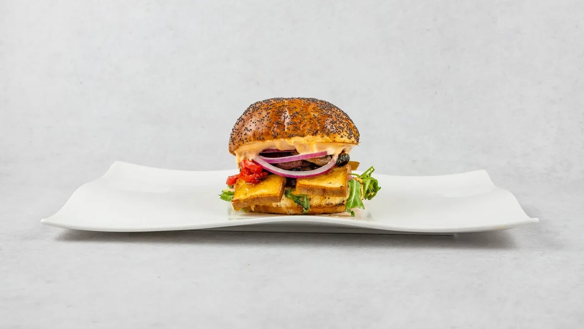 Beach burger