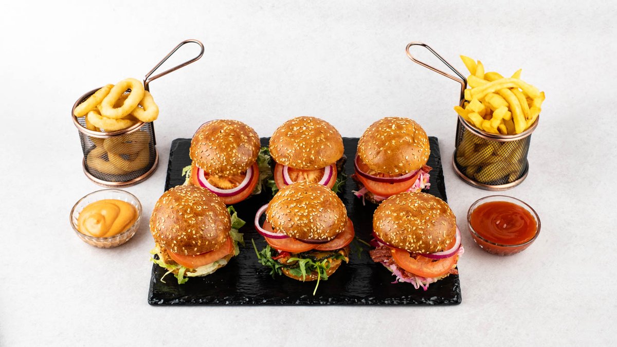 Plata Mini burger MENU