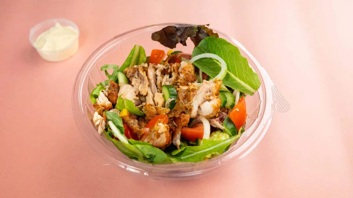 Chicken and Honey Mustard Salad