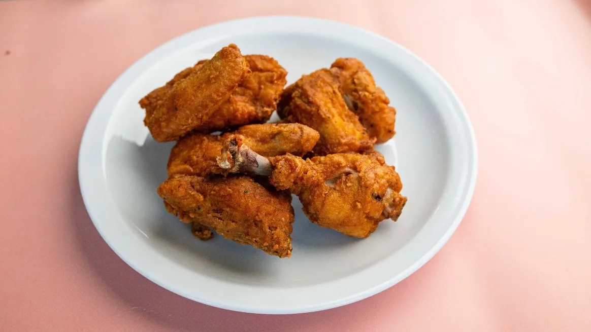 Tasty Fried Chicken Meal
