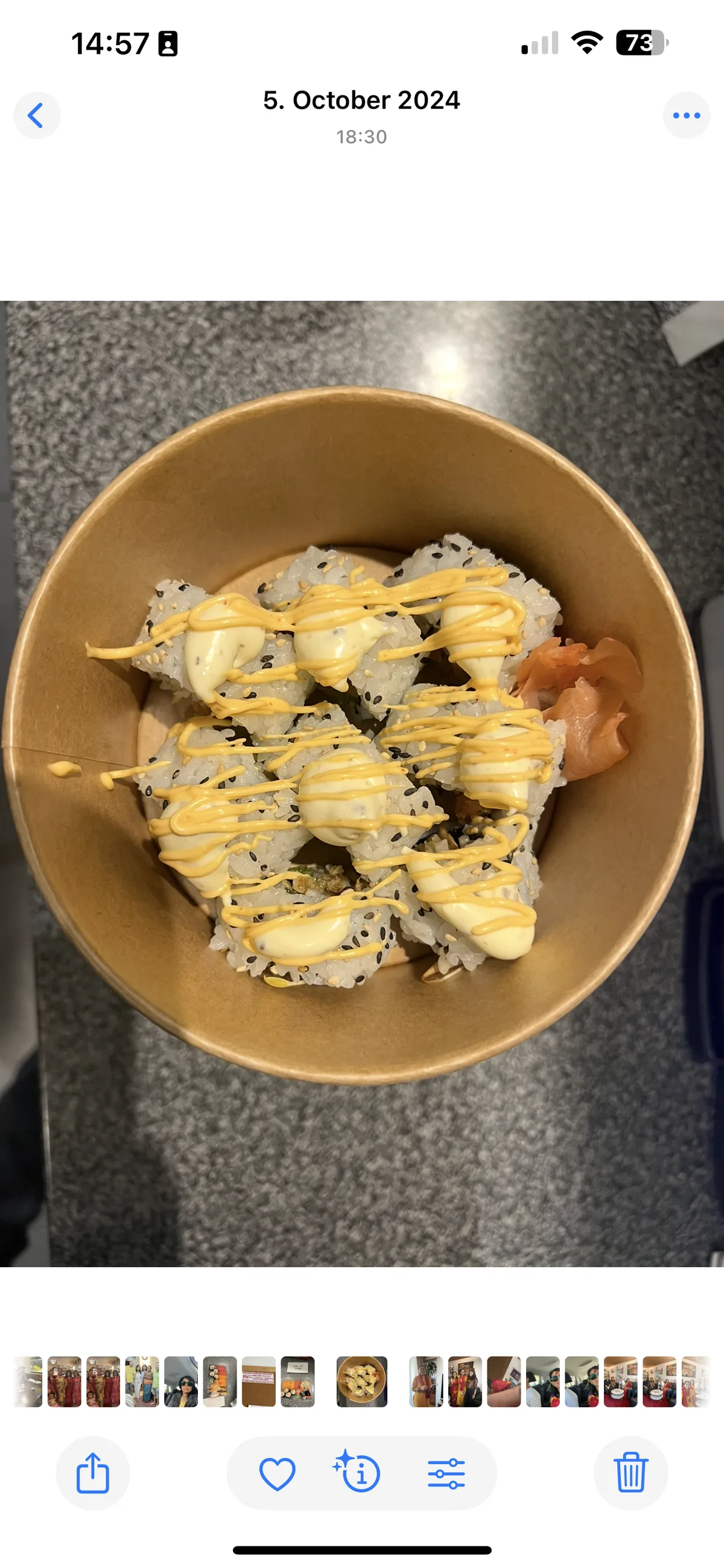 Crunchy Huhn roll