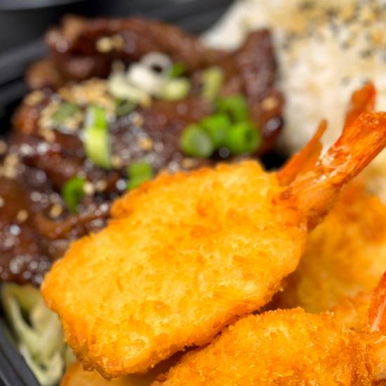 Teri Chicken and Shrimp