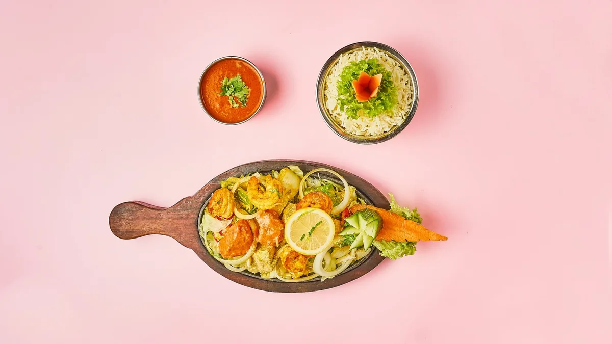 167. Tasty India Tikka Platte