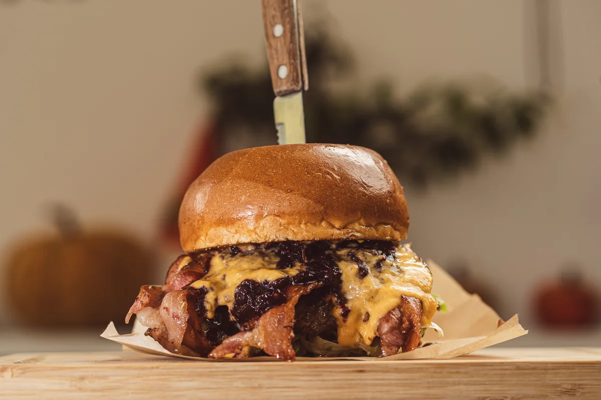 Berry Burger Menü