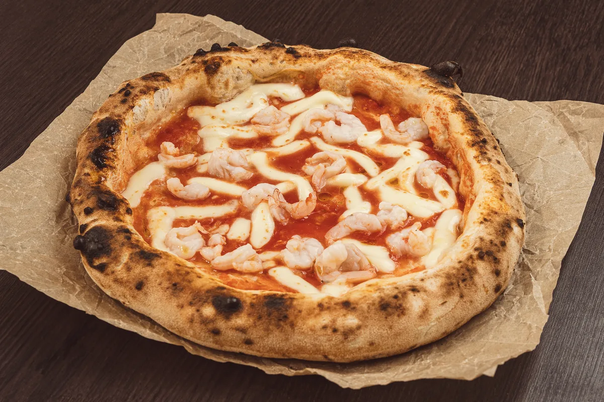 Gamberetti pizza