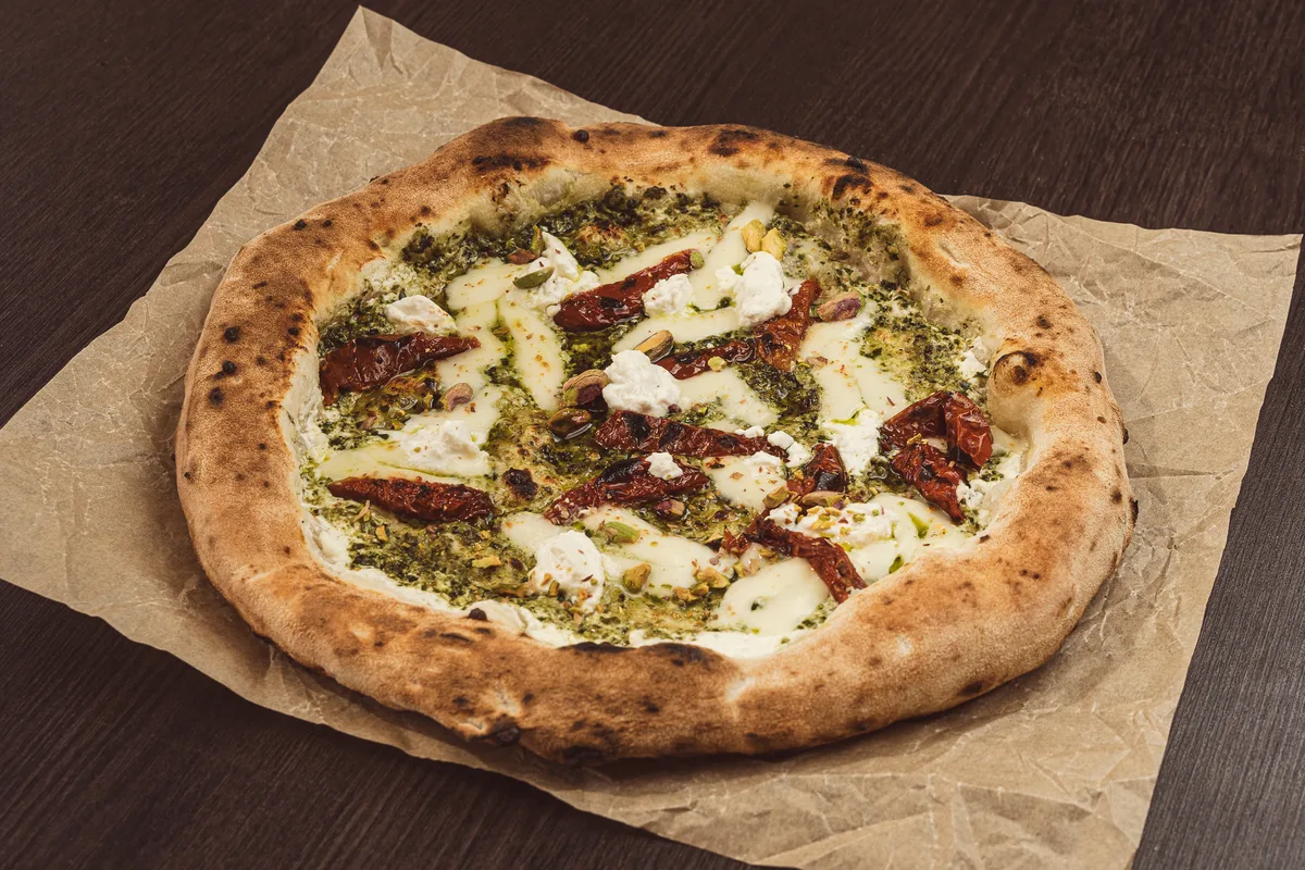 Pesto pizza