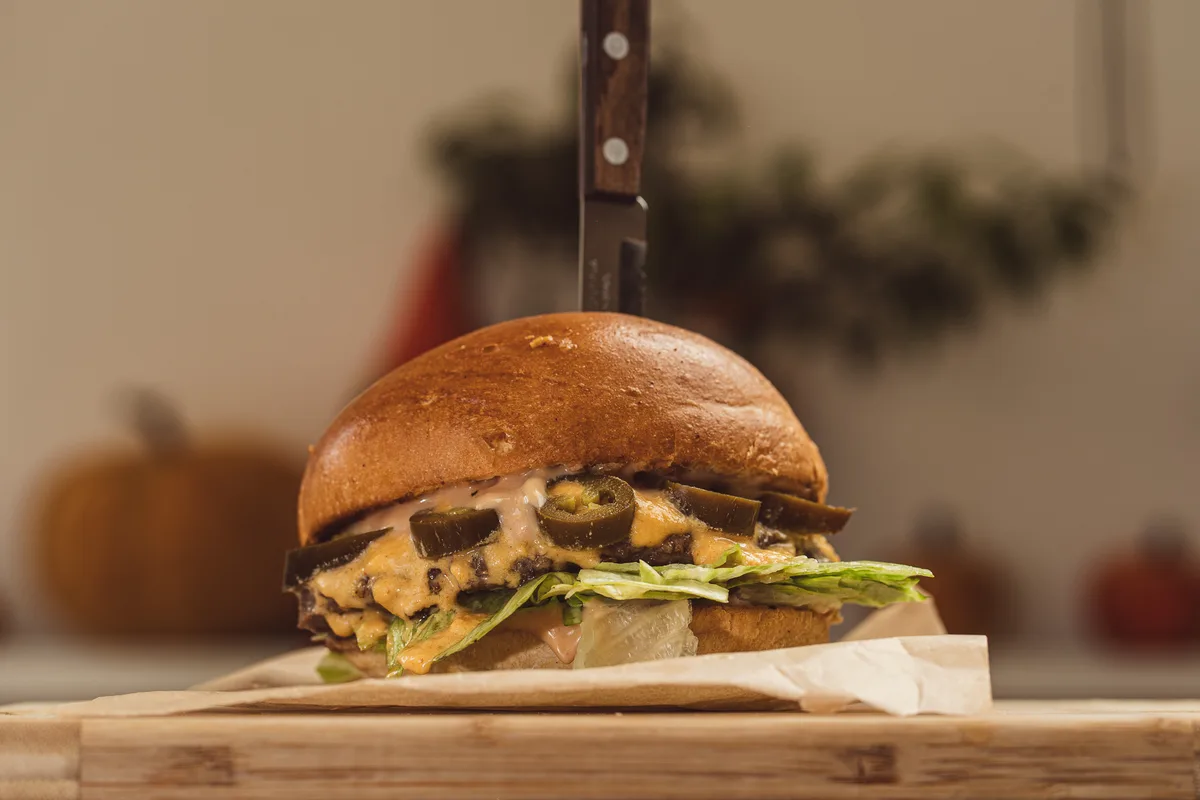 Spicy Burger menü