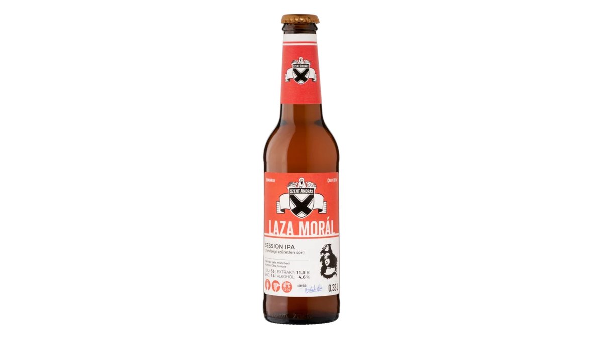 Szent András Laza Morál Ipa 0,33l